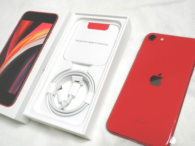 新品iPhone SE（第2世代）64GB au RED レッド 赤 iPhone SE2 本体