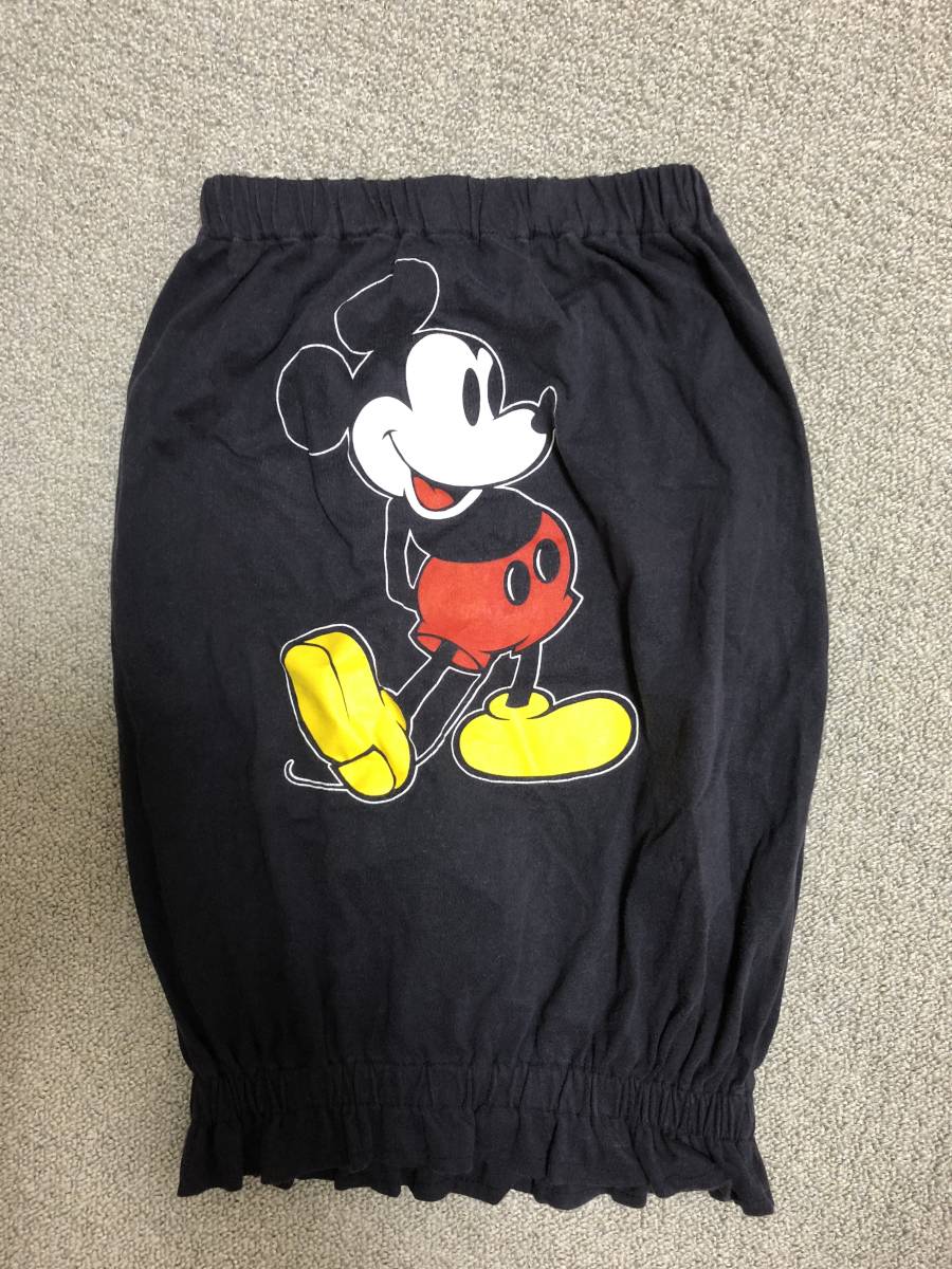 MICKEY リメイク　チュ-ブトップ　ユーズド　ミッキーマウス_画像2