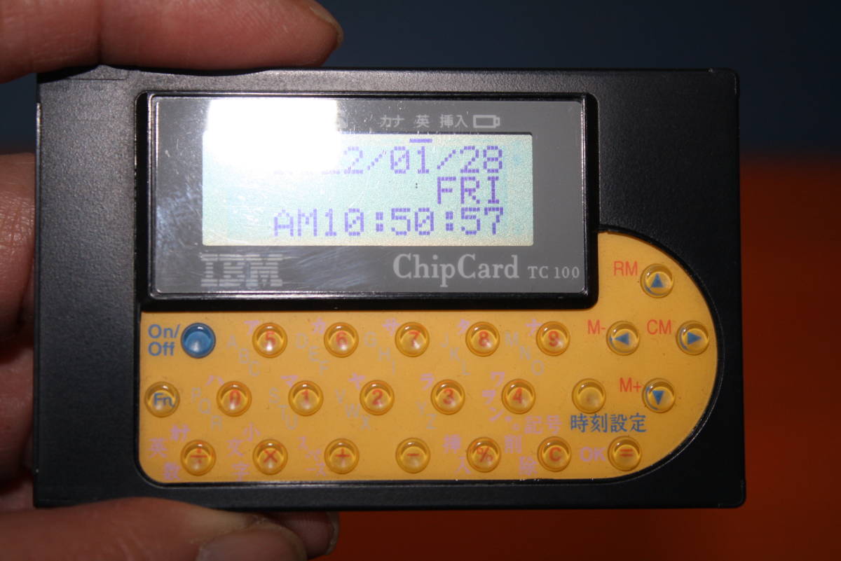 Yahoo!オークション - IBM ChipCard TC-100 Yahoo!オークション - IBM ChipCard TC-100