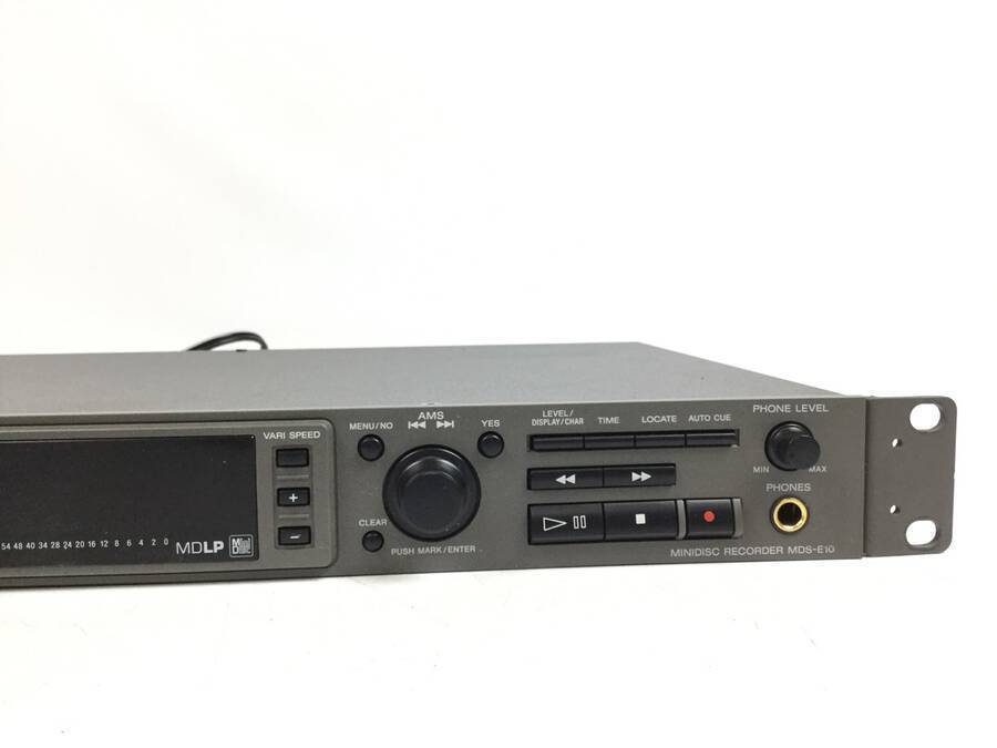 SONY ソニー MDS-E10 業務用MDレコーダー リモコン/取扱説明書付き