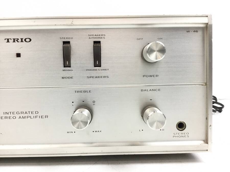 海外正規品 Trio -「trio W-46K真空管アンプ w46」の落札相場・落札