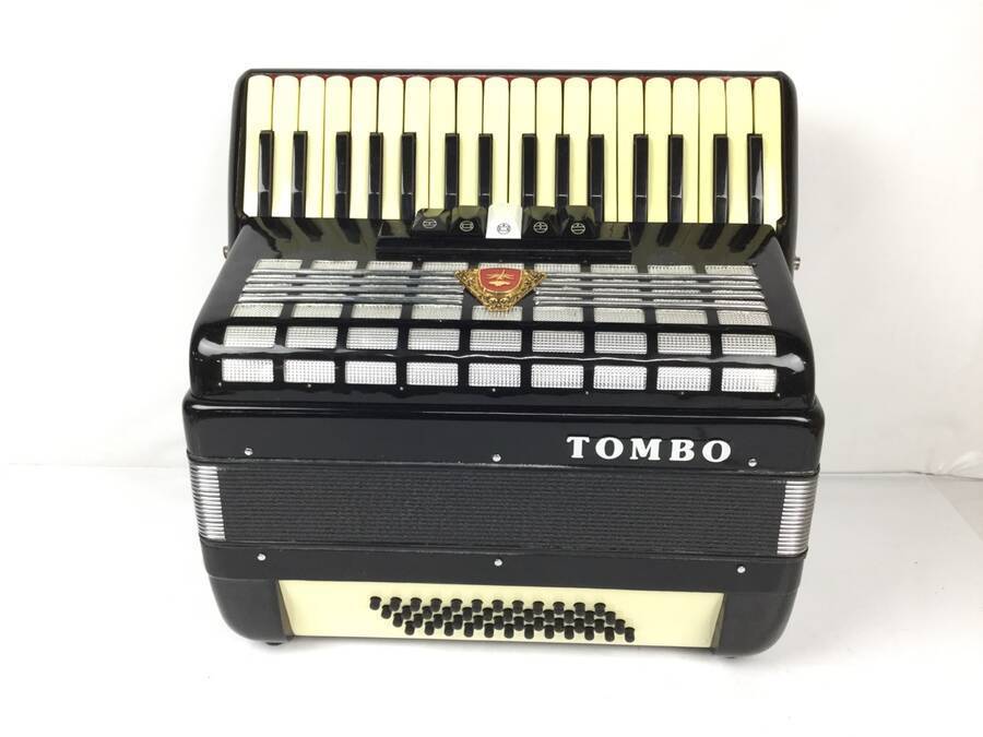 TOMBO トンボ T48 アコーディオン 鍵盤34/ ベース48/メロディスイッチ5