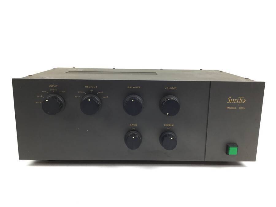shelter 303L ステレオコントロールアンプ◆ジャンク品