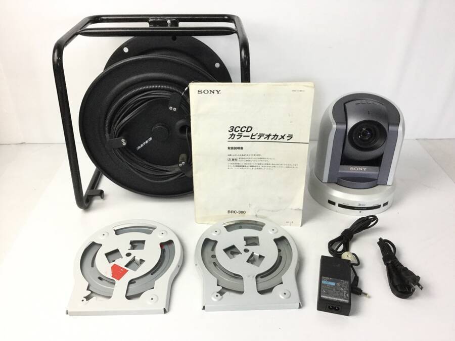 SONY BRC-300/BRU-300 旋回型3CCDカラービデオカメラシステム 取扱説明