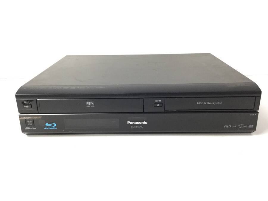 Panasonic DMR-BR670V HDD/BD/VHSレコーダー 2010年製●ジャンク品_画像1