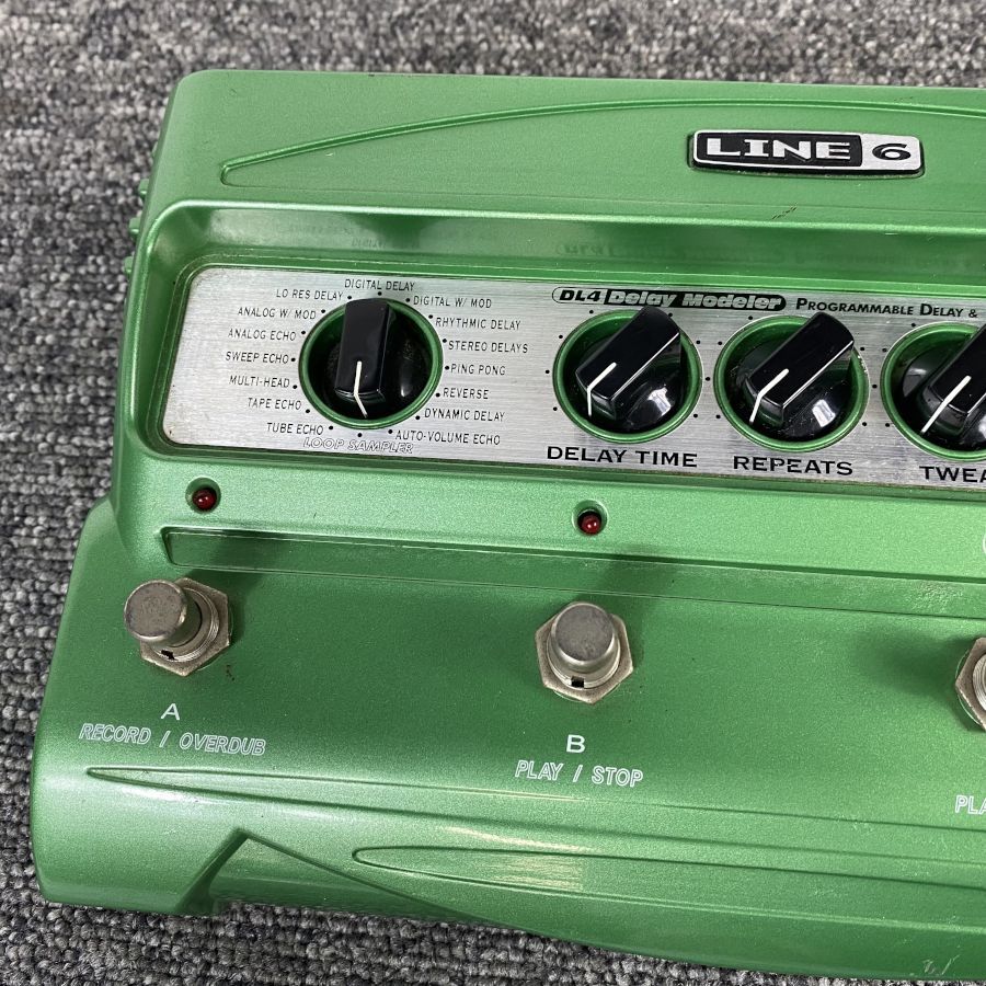 美品 LINE6 DL4 DelayModeler ディレイ 専用アダプター付き-