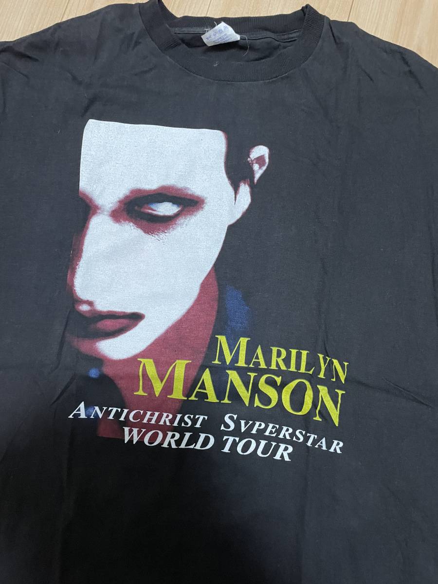 90s marilyn manson バンドtシャツ metallica slayer anthrax_画像4