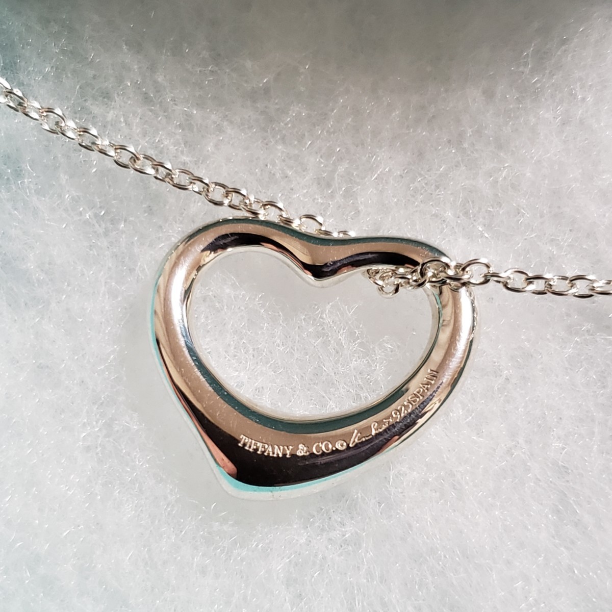 Tiffany ティファニー オープンハート ネックレス シルバー 925