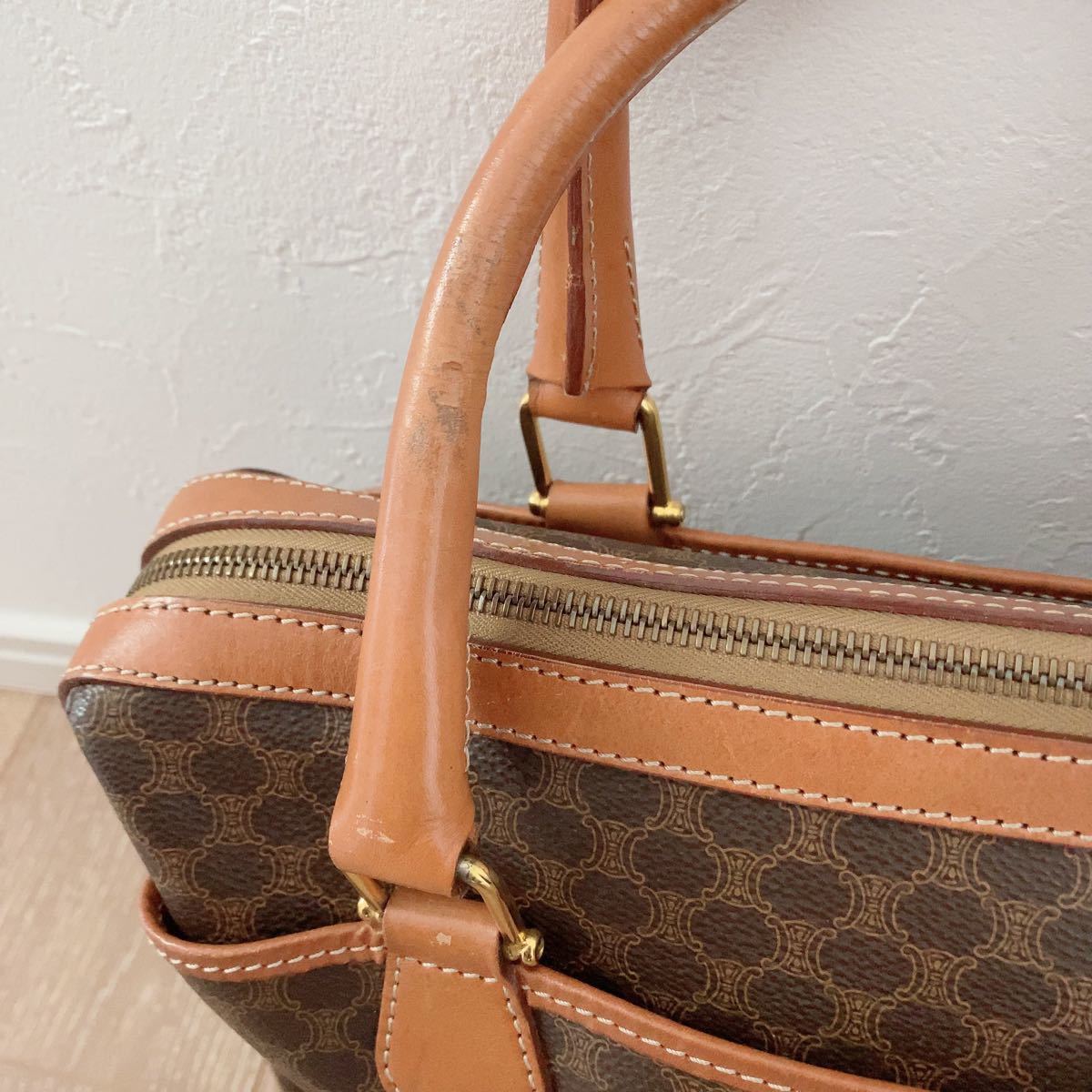 大人気新作 ミニボストン ハンドバッグ マカダム CELINE ミニボストン