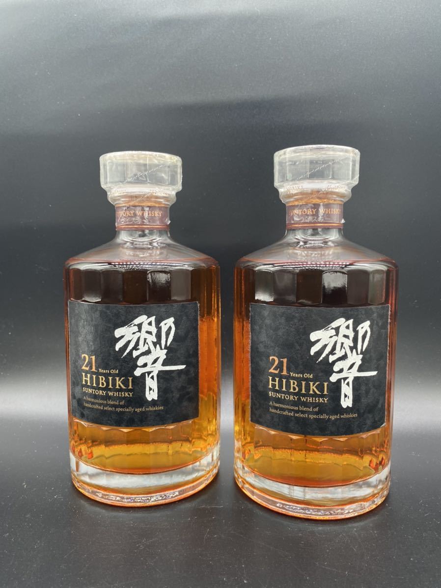 SUNTORY 響21年 サントリー サントリーウイスキー 2本セット 古酒(日本 