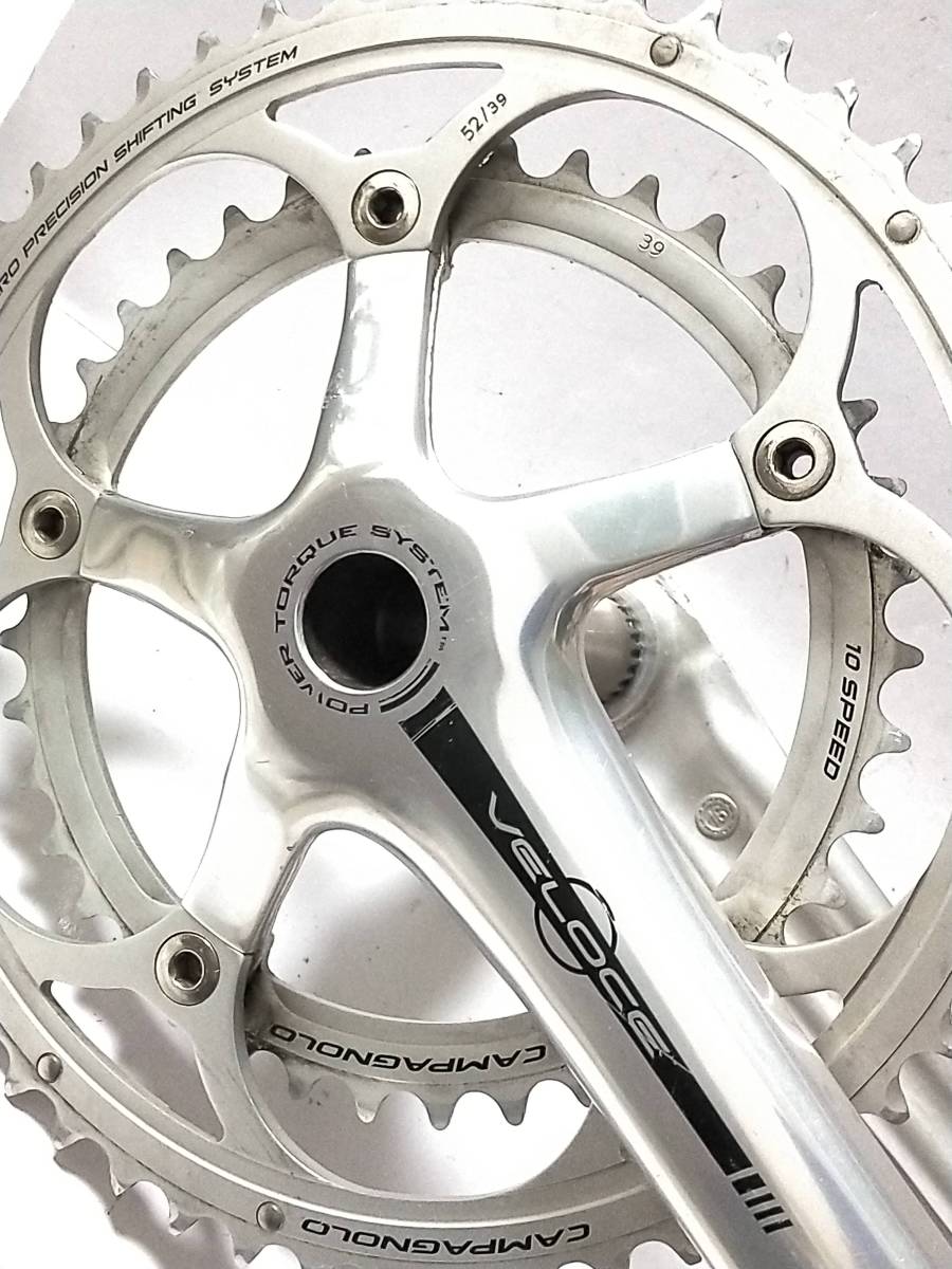 Campagnolo veloce カンパニョーロ ベローチェ クランク シルバー 52
