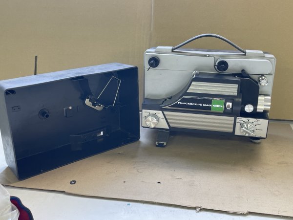 fujicascope　M40　8ミリ映写機　⑧　通電確認済　ジャンク品　22032019_画像1