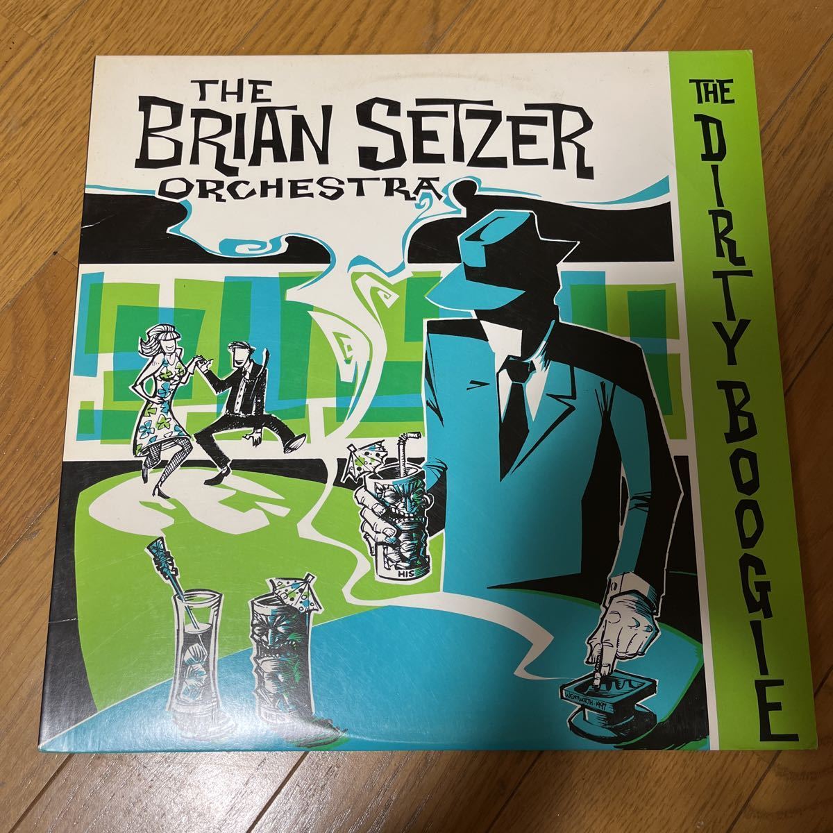 The Brian Setzer Orchestra アナログレコード LP 純正買蔵 www.m