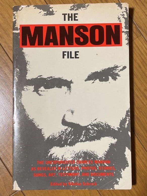 洋書　THE MANSON FILE チャールズ・マンソン　　　　検）ヘルタースケルター　ホワイトアルバム　ビーチボーイズ　シャロンテート_画像1