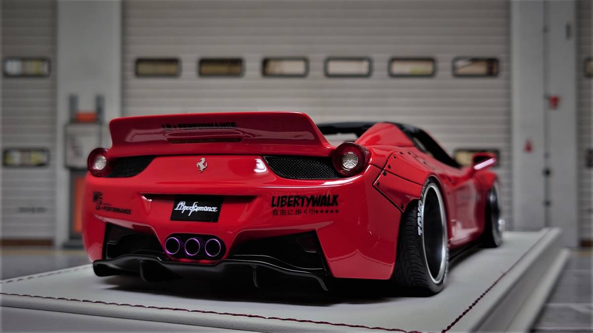 1/18 : Davis & Giovanni / LB☆PERFORMANCE フェラーリ Ferrari 458