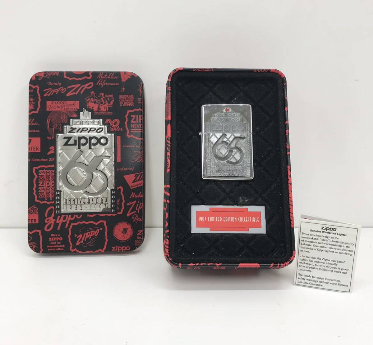 ZIPPO ６５周年記念 限定 １９９７COMMEMORATIVE ZIPPO - タバコグッズ