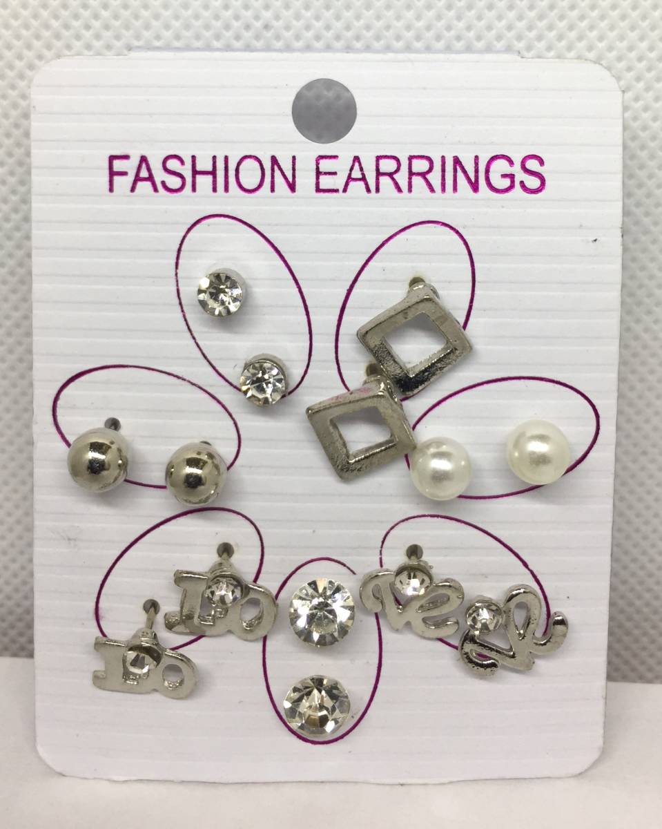 AP004  доставка бесплатно  FASHION EARRING  шпилька   серьги   LOVE  бриллиантовый  сюжет    мяч   перламутр  сюжет   ... ...  форма  LOVE   все 7 пара 