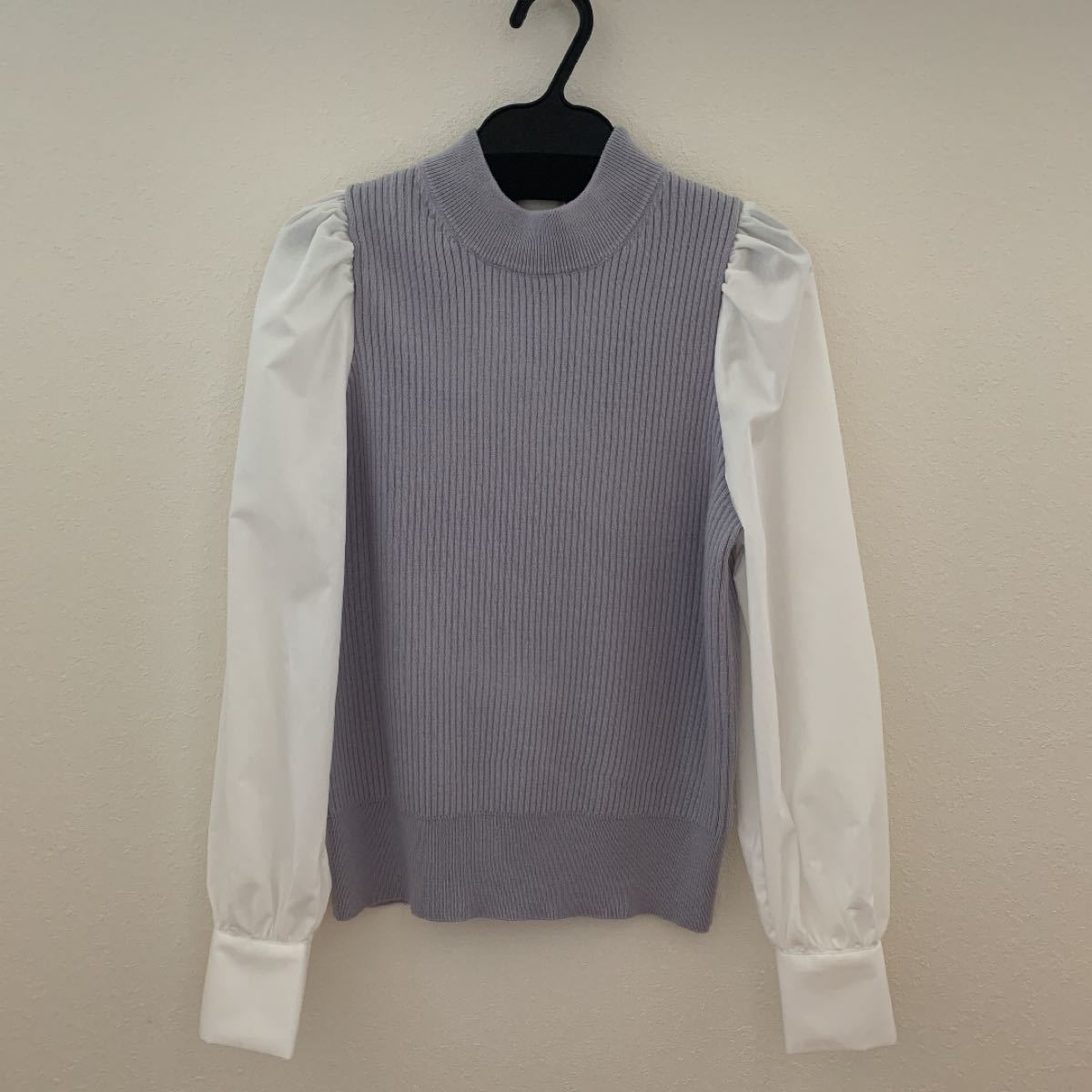 GU シャツスリーブコンビネーションセーター(長袖)Q Sサイズ