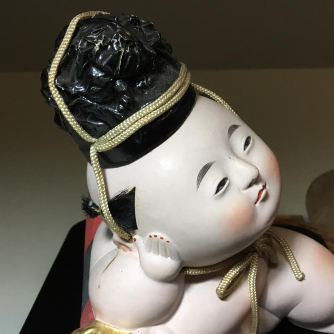  старый куклы императорского дворца * Okamoto шар вода * Mini шлем имеется традиция прикладное искусство .. кукла hinaningyo кукла для празника мальчиков ...... месяц украшение меч . доспехи 