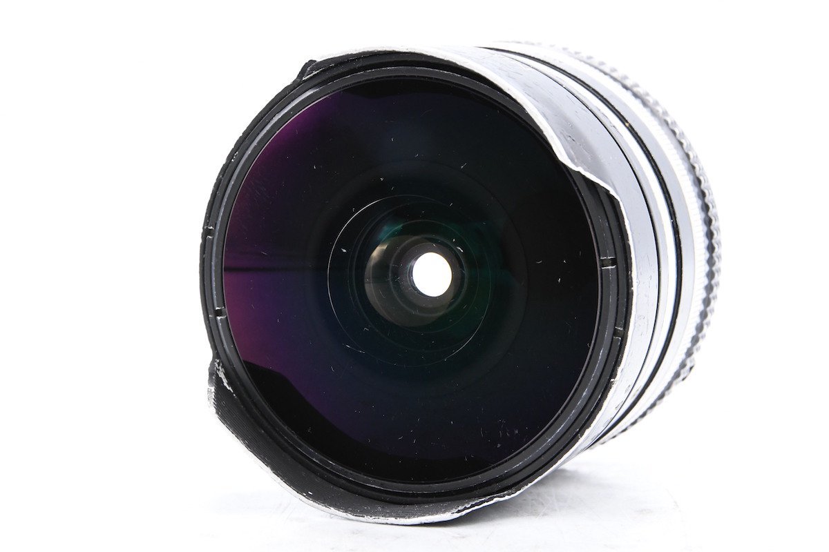 ◆ Nikon ニコン AI-S Fisheye-NIKKOR 16mm F2.8 Fマウント MF一眼レフ用 超広角 単焦点レンズ フィッシュアイ_画像5