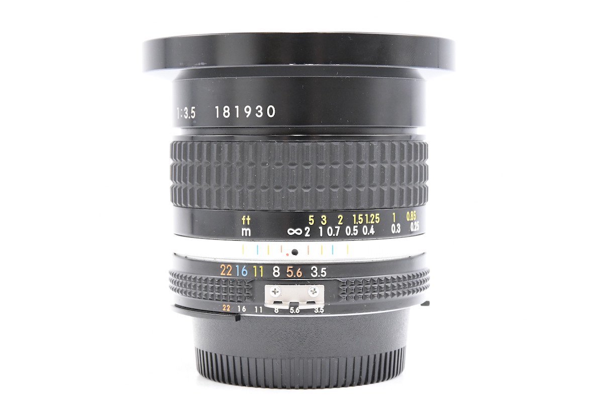 ◇ Nikon ニコン AI-S NIKKOR 18mm F3.5 Fマウント MF一眼レフ 超広角