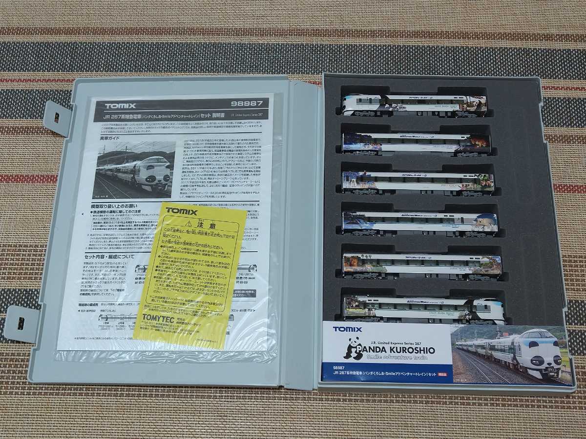パンダくろしお!】TOMIX トミックス 98987 JR西日本 特急 287系