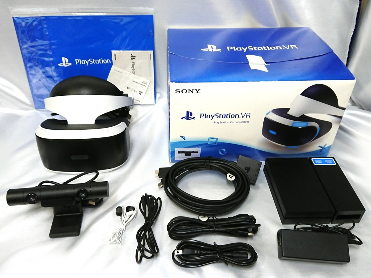 ジャンク 通電確認済 SONY PlayStation VR PSVR CUH-ZVR1 CUHJ-16001 