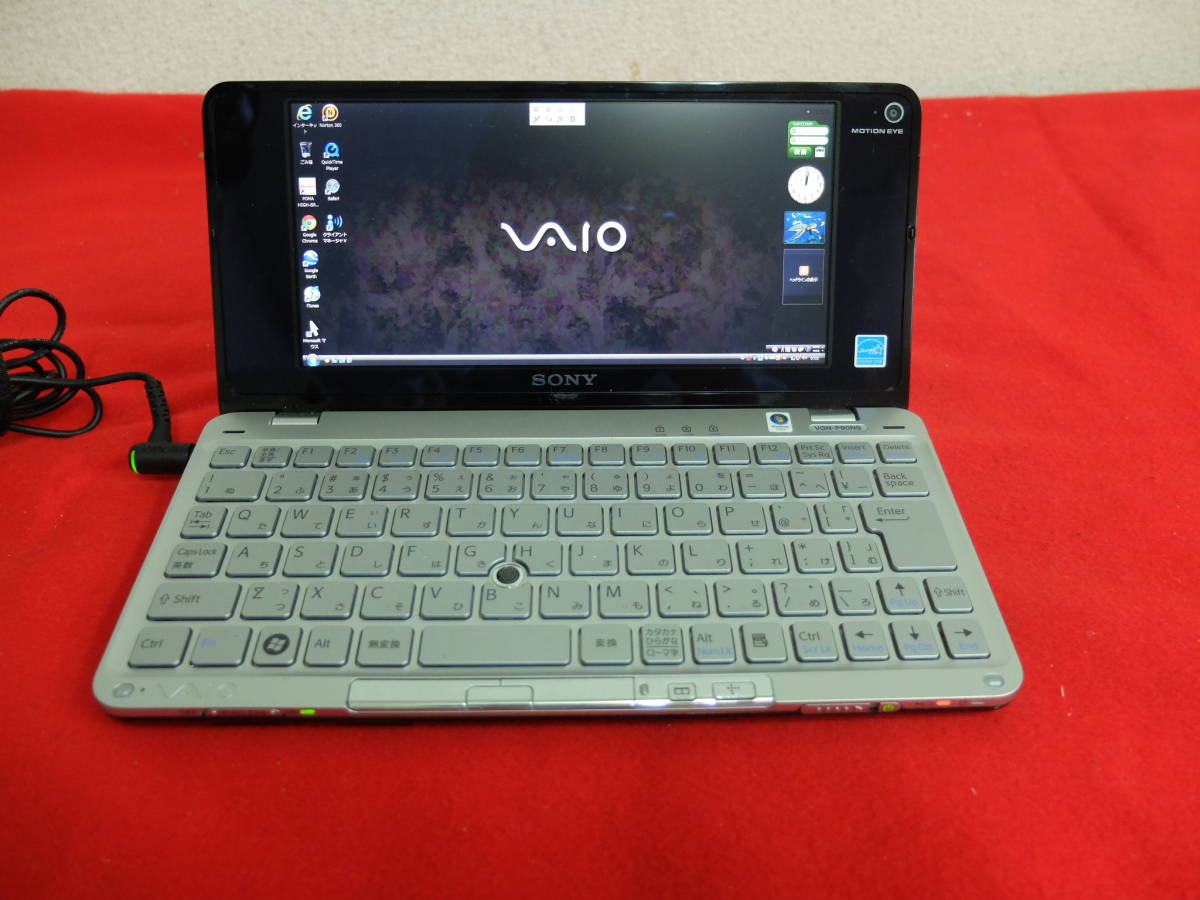 SONY VAIO Pシリーズ type P VGN-P91S 白 バッテリ良好-