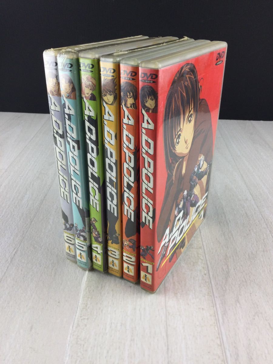 A.D.POLICE ACTION 1-6 DVD まとめ売3,5,6は未開封 あ行