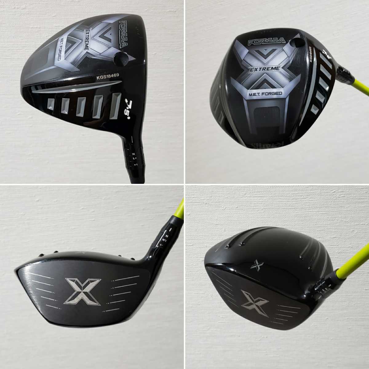 KRANK GOLF FormulaX EXTREME ドライバー 7.5度 - クラブ