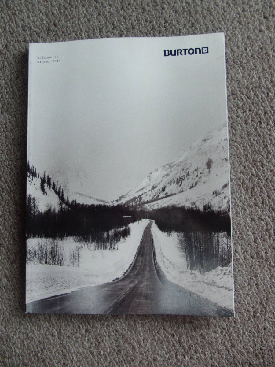* очень редкий 2014 BURTON/ Barton каталог б/у прекрасный товар!