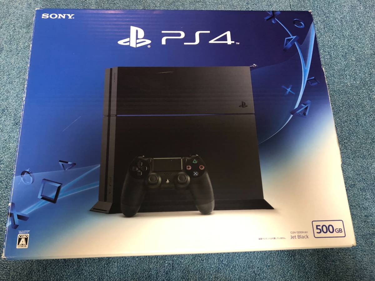 美品】PlayStation 4 ジェット・ブラック (CUH-1200AB01) ic.sch.id
