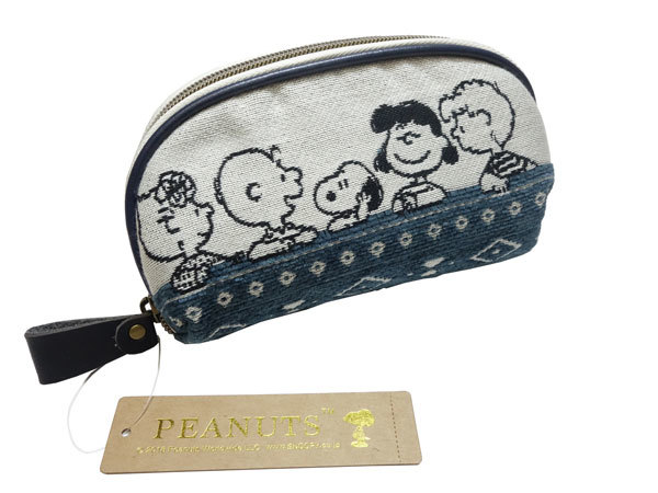 **[ non-standard-sized mail 300 jpy ] glasses pouch Peanuts Snoopy neitib glasses case glasses case Cobran woven **