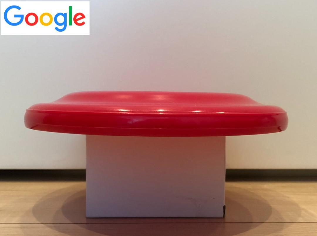 Google フリスビー 赤 RED　アップル本社 ビジターセンターにて購入　限定品