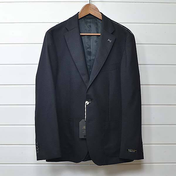 新品 URBAN RESEARCH tailor super fine wool バスケットジャケット 50 black アーバンリサーチ テーラードジャケット｜20d0257*B_画像1