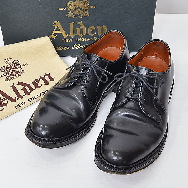 税込】 オールデン ALDEN 9901 ｜20e1866*B 8D ブラック コードバン