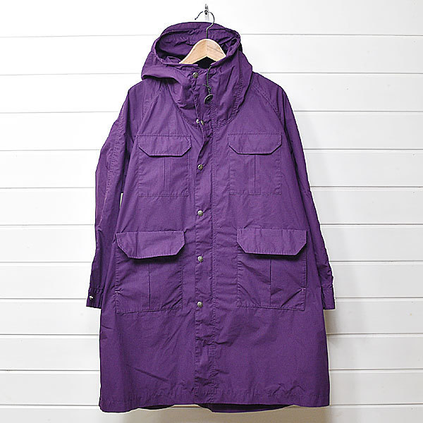 ノースフェイスパープルレーベル midweight 65/35 mountain coat コート M パープル the north face purple label nanamica｜21l1304