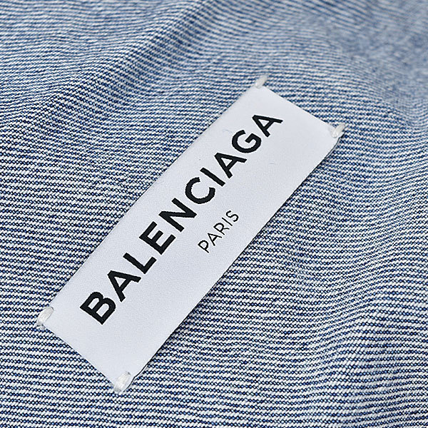 バレンシアガ ネックロゴ デニム ジャケット 38 Balenciaga｜21b0406*B_画像4