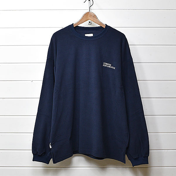 新品 S.F.C BASIC FLEECE ベーシック フリース NAVY XXL エスエフシー SFC STRIPES fOR CREATIVE｜21k1054*A_画像1