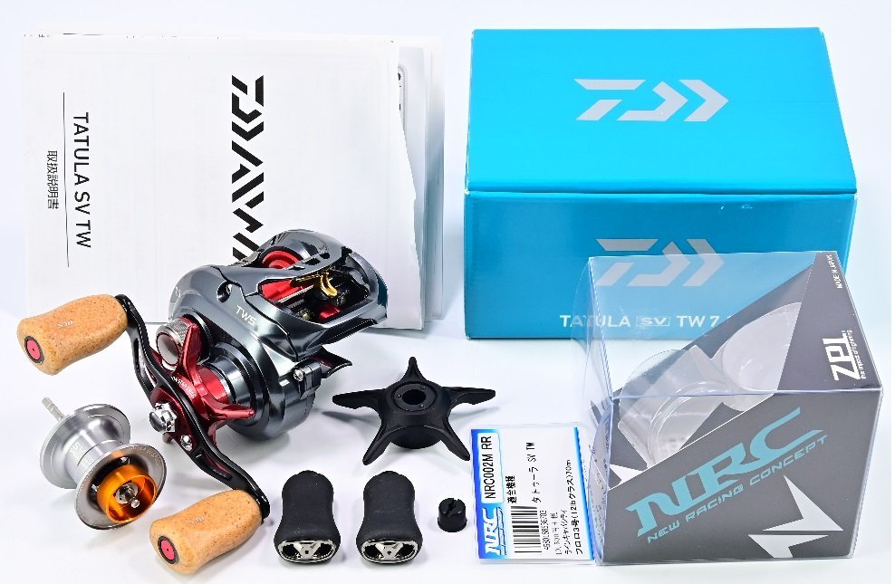 【ダイワ】 17タトゥーラ SV TW 7.3R ZPI NRC002M RR & RCS Iシェイプ