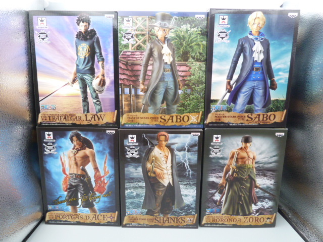 割引クーポン対象品 ワンピース Master Stars Piece Msp Ace Sabo Law Shanks Zoro エース サボ ロー シャンクス ゾロ 6種セット 未開封 美しい Findingyourway Com