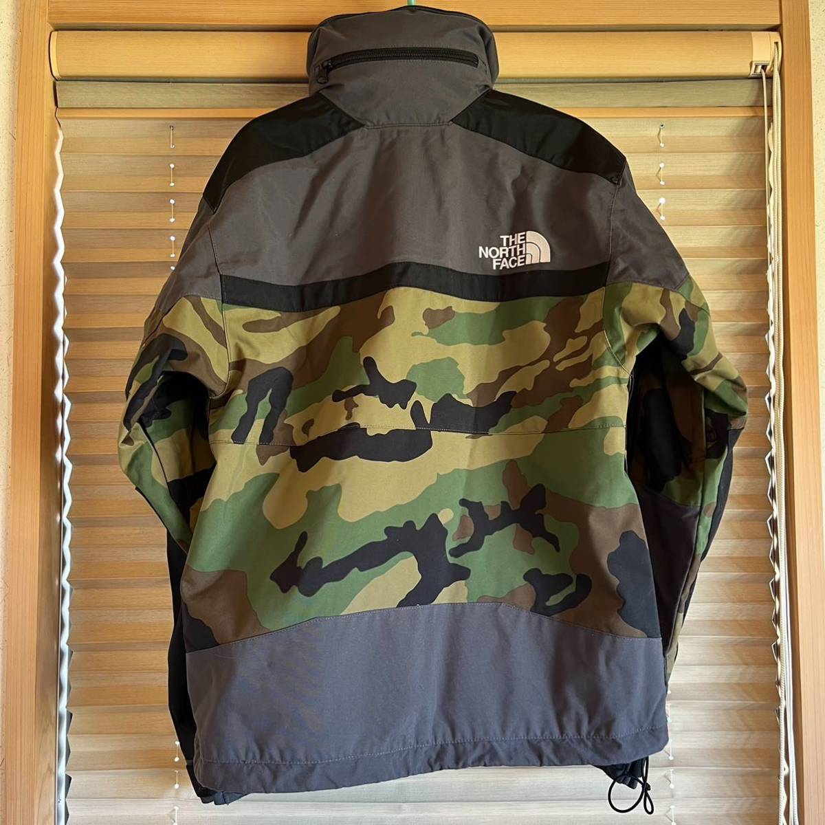 激レア THE NORTH FACE steep tech camo jacket heli trans antarctica rtg black ralph lauren search rescue patrol ジャケット supreme_画像2