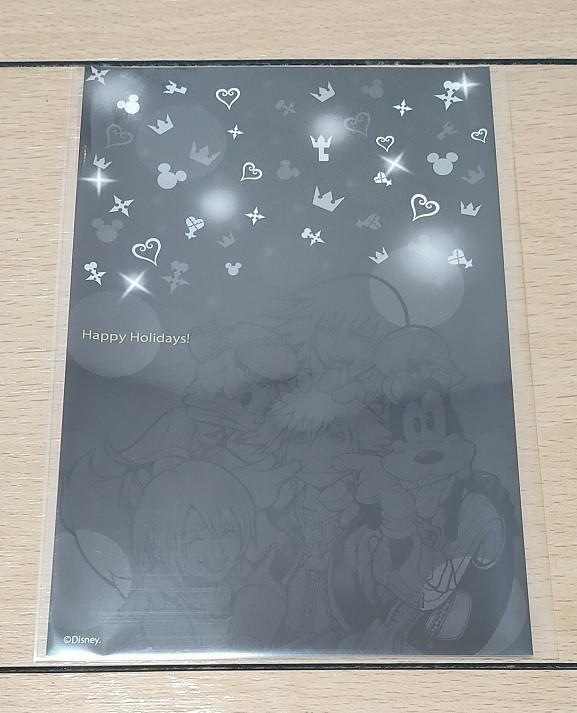  Kingdom Hearts HD 1.5 Re:MIX открытка solaKINGDOM HEARTS KH remix SQEXskeni