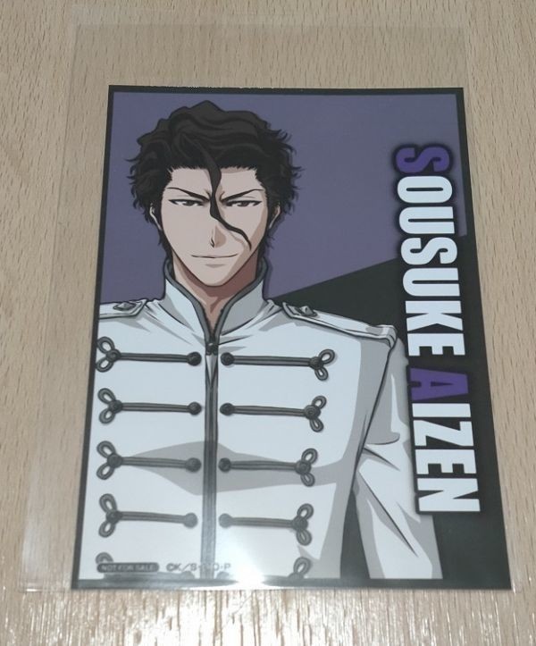 BLEACH ブリーチ コラボカフェ本舗 ブロマイド 藍染惣右介 BLEACH ブリーチ コラボカフェ本舗 ブロマイド 藍染惣右介