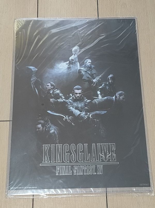 KINGSGLAIVE キングスグレイブ FF15 A3ポスター ファイナルファンタジー15 レア_画像1