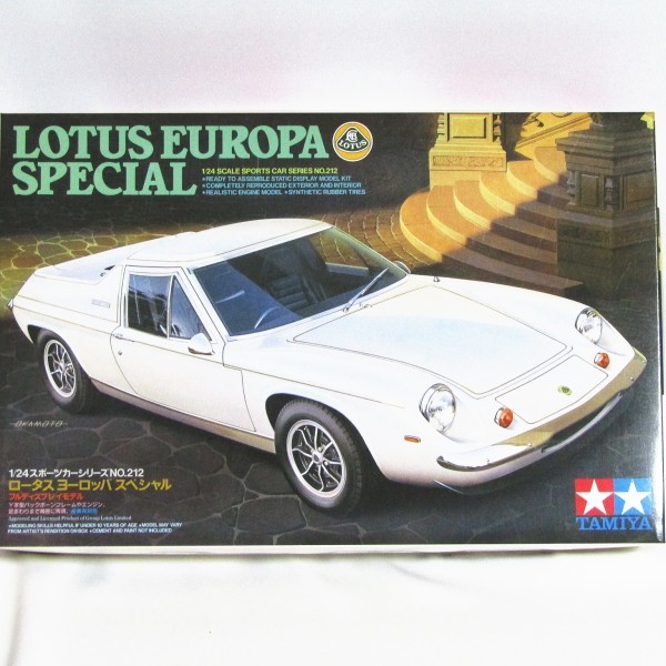 Lotus European Special Full Deal Play Model 1/24 Tamiya Bonus