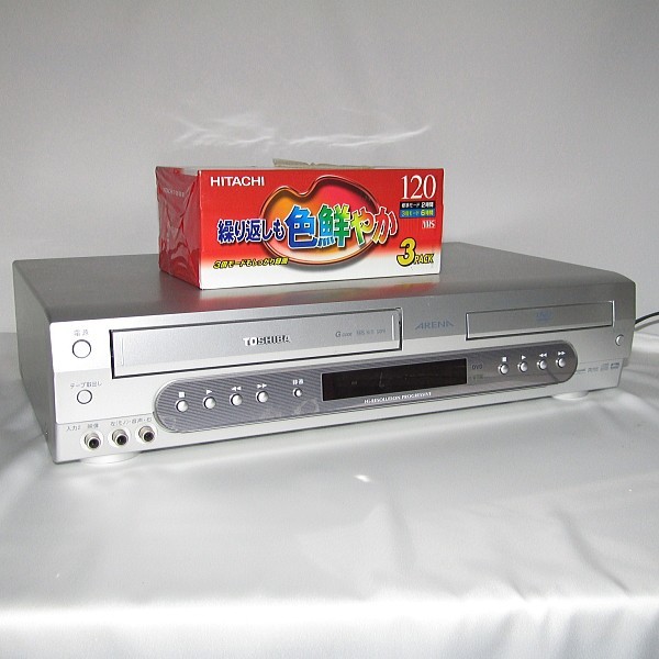 TOSHIBA/東芝 VTR一体型DVDビデオプレーヤー SD-V300 ジャンク