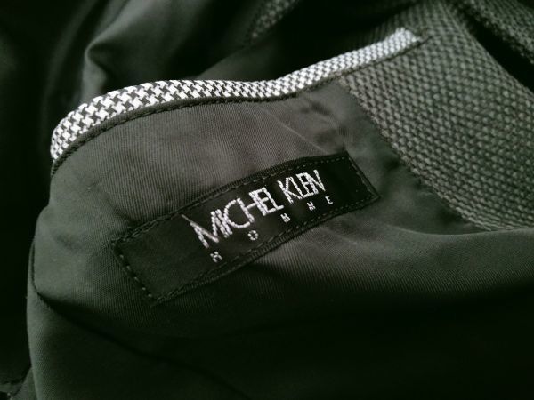 kkyj5321 ■ MICHEL KLEIN ■ ミッシェルクラン ジャケット グレー 46 M_画像8