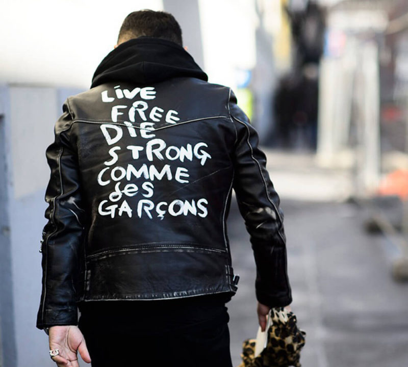 Yahoo!オークション - COMME des GARONS Lewis Leathe