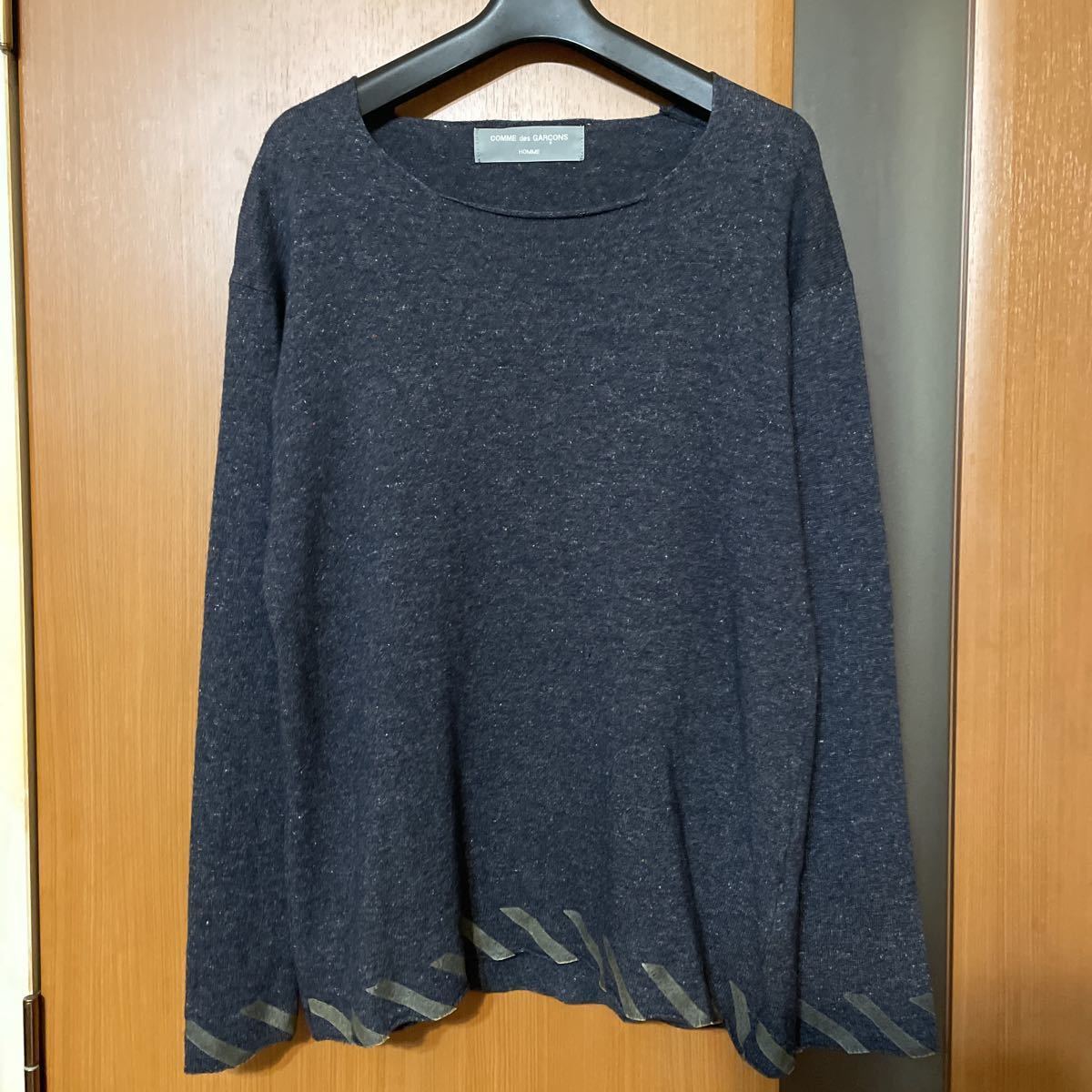 希少『COMME des GARCONS HOMME』99A/W 田中期ネップウールニット コムデギャルソンオム アーカイブ VINTAGE ヴィンテージ